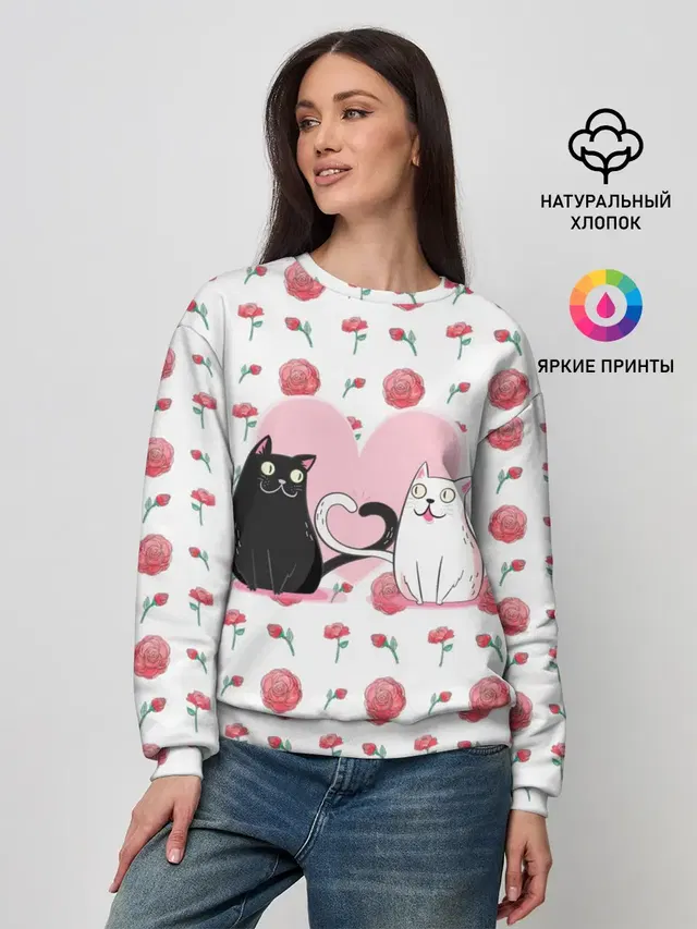 Женский свитшот