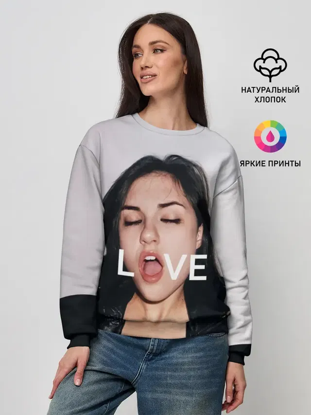 Женский свитшот