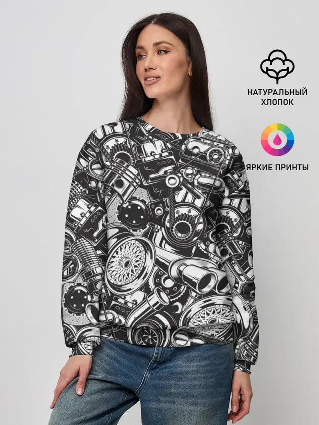 Женский свитшот