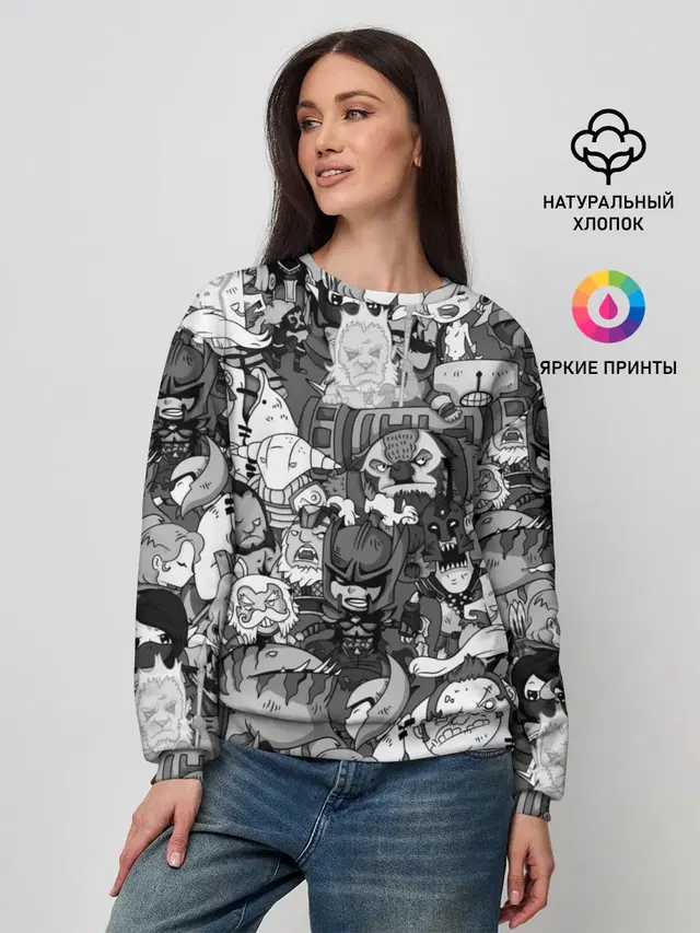 Женский свитшот
