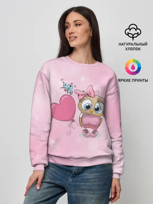 Женский свитшот