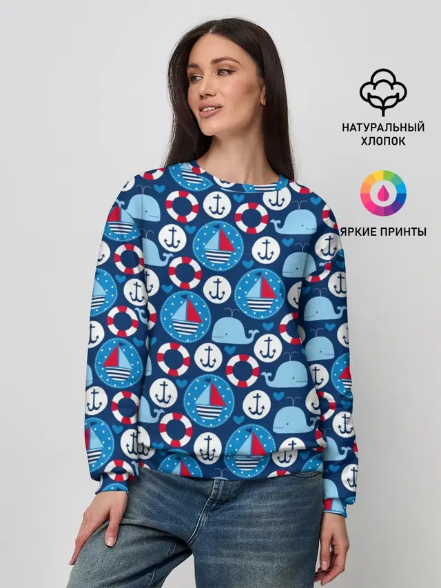 Женский свитшот