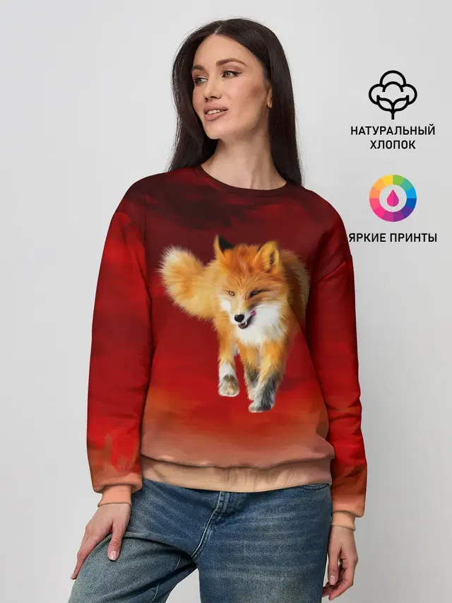 Женский свитшот