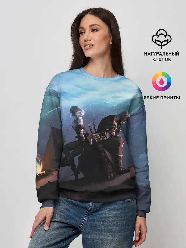Женский свитшот