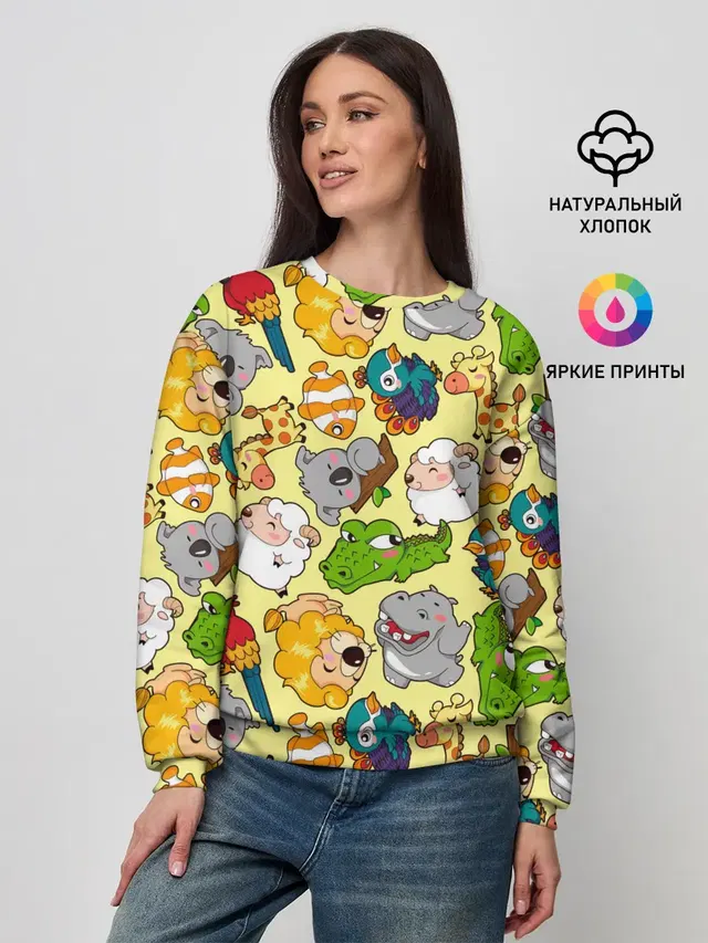 Женский свитшот