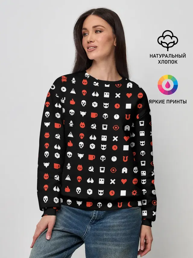 Женский свитшот