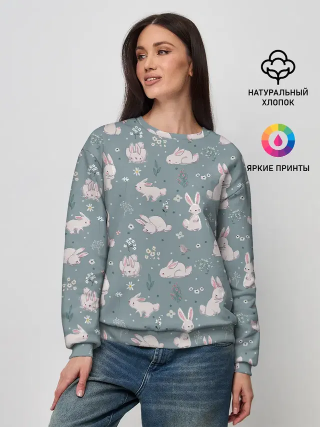 Женский свитшот