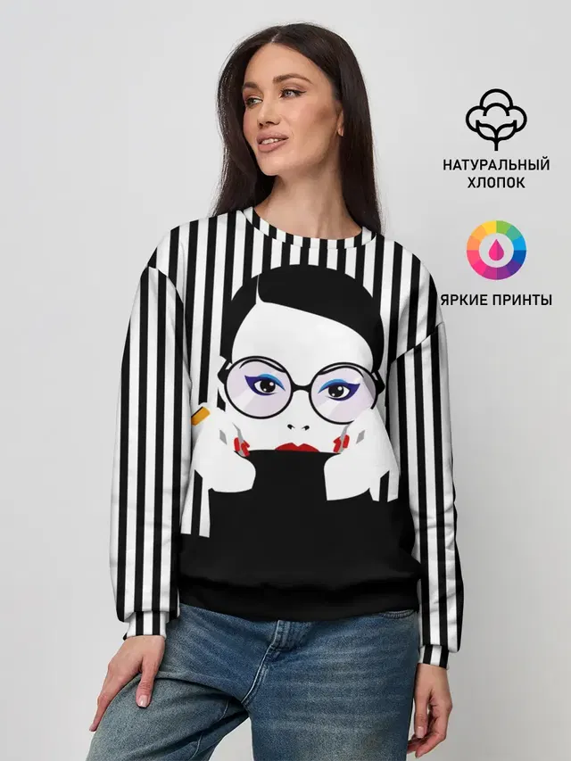 Женский свитшот