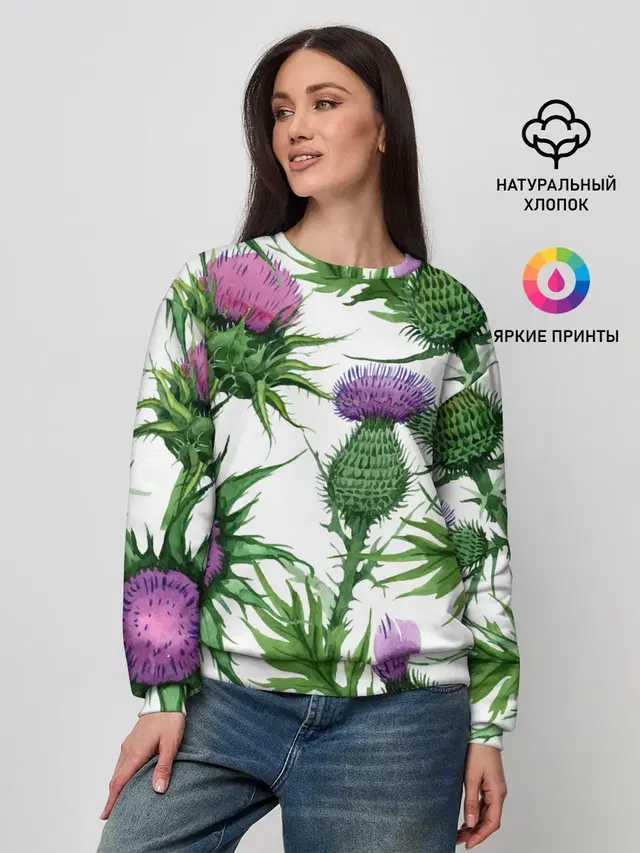 Женский свитшот
