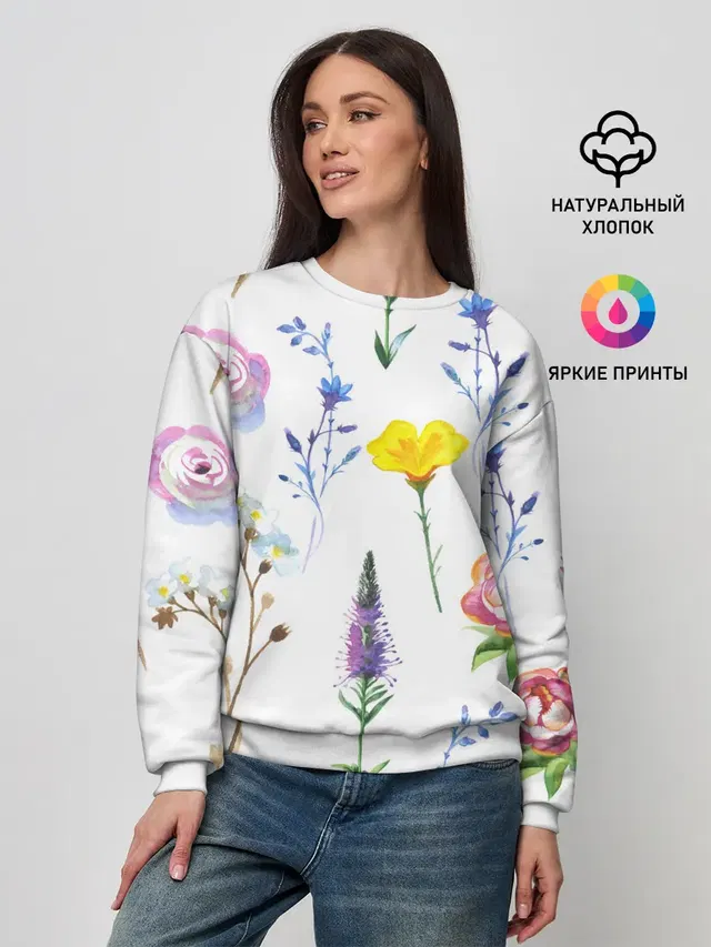 Женский свитшот