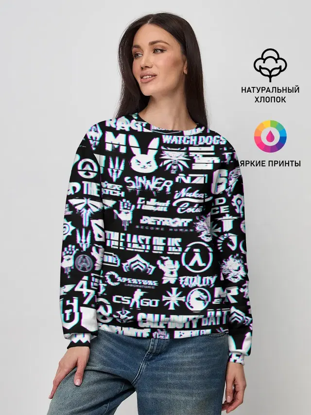 Женский свитшот