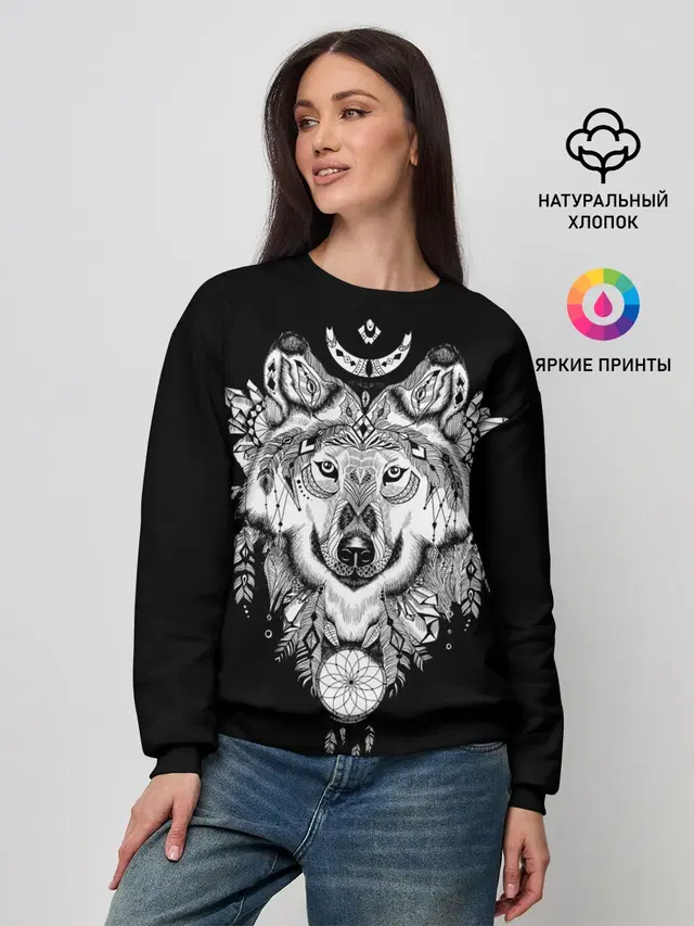 Женский свитшот