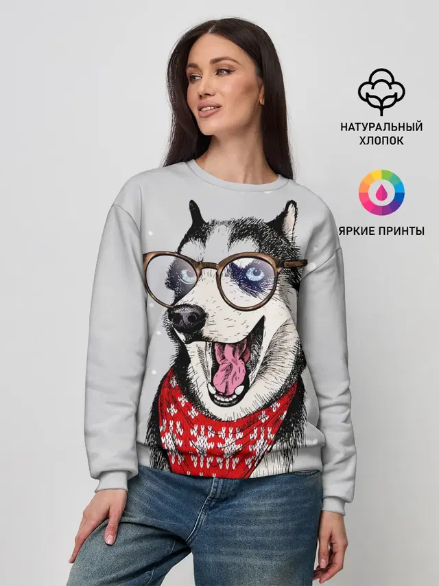 Женский свитшот