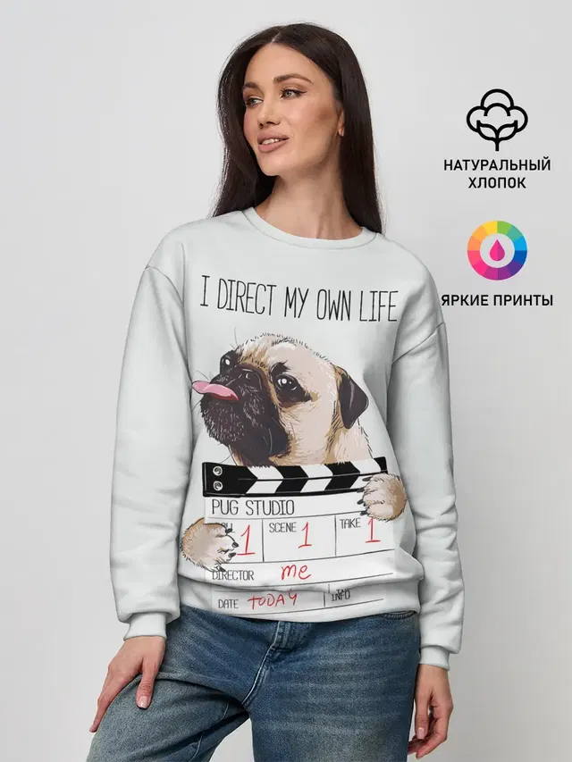 Женский свитшот