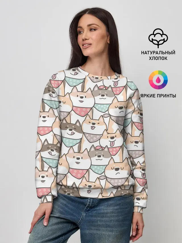 Женский свитшот