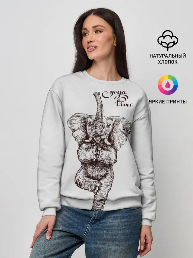 Женский свитшот