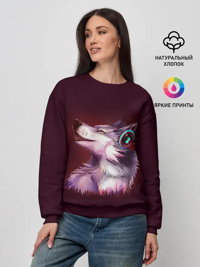 Женский свитшот
