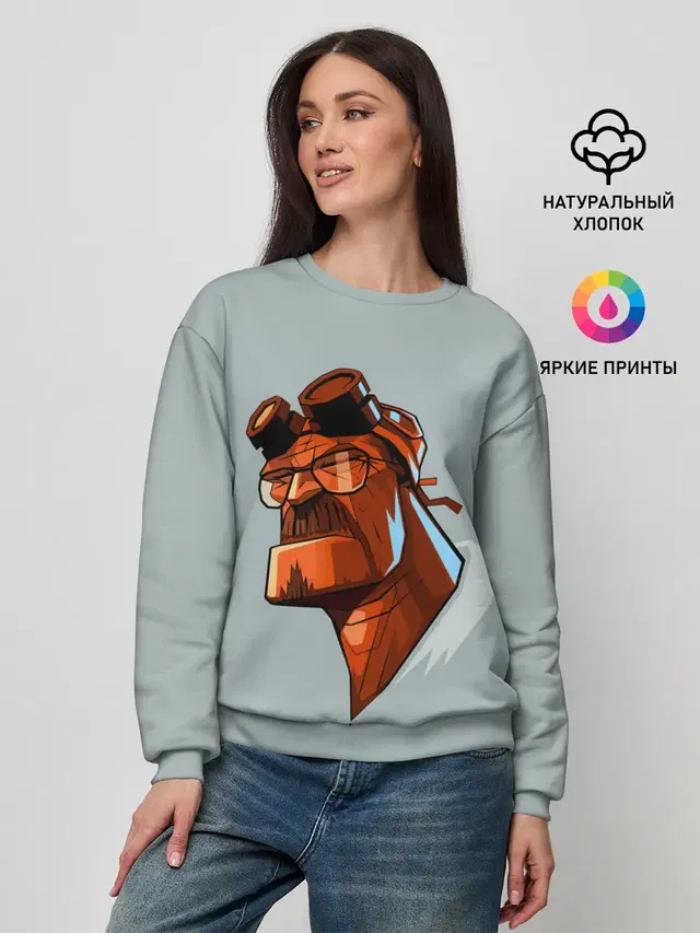 Женский свитшот