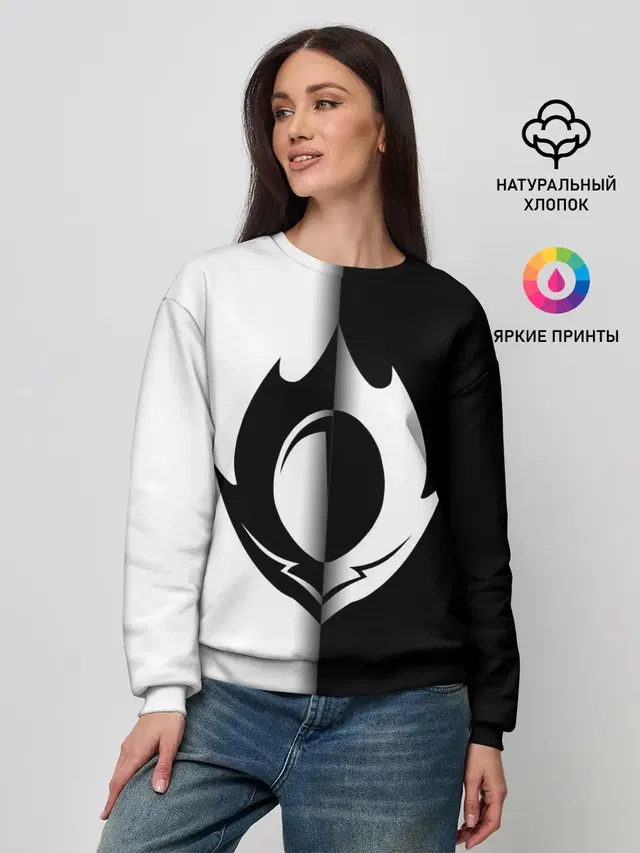 Женский свитшот с принтом «Code Geass — GODE GEASS symbol»