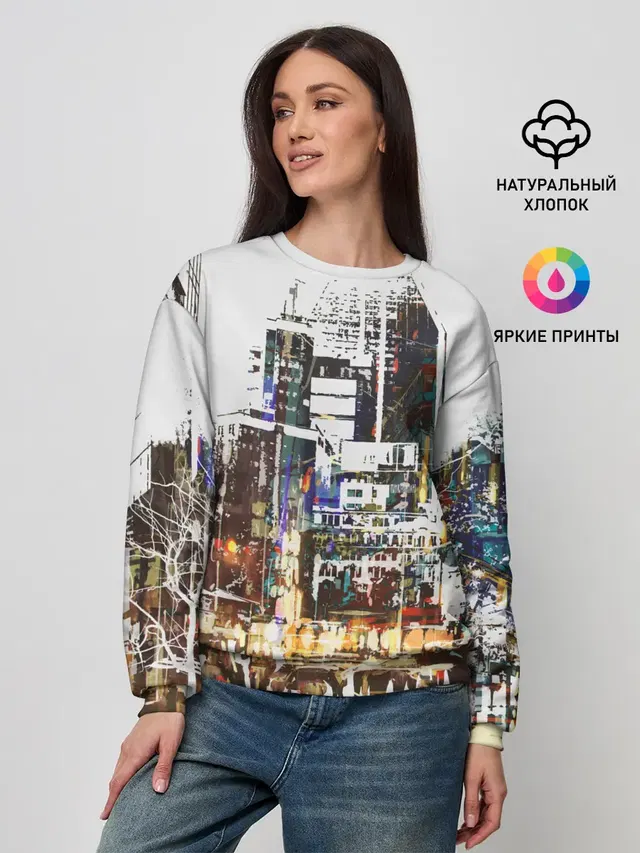 Женский свитшот