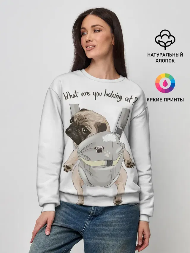 Женский свитшот