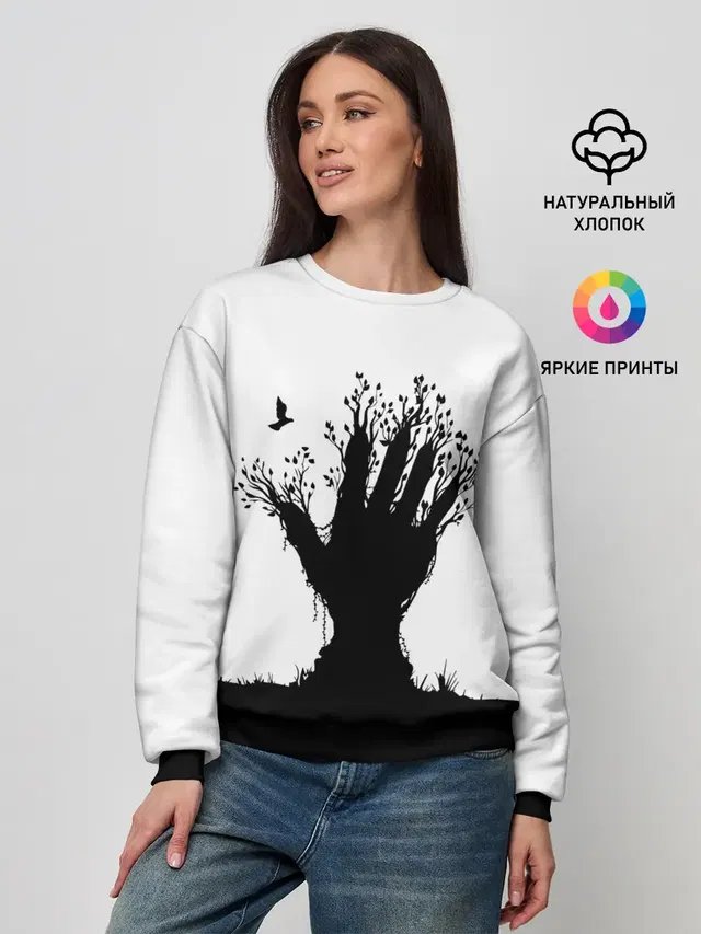 Женский свитшот