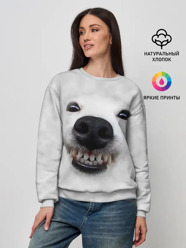 Женский свитшот