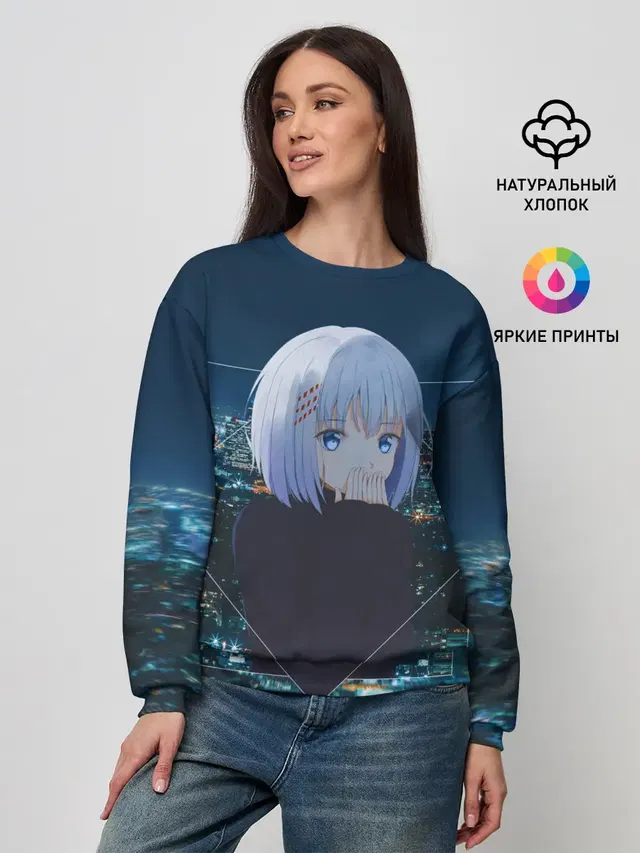 Женский свитшот