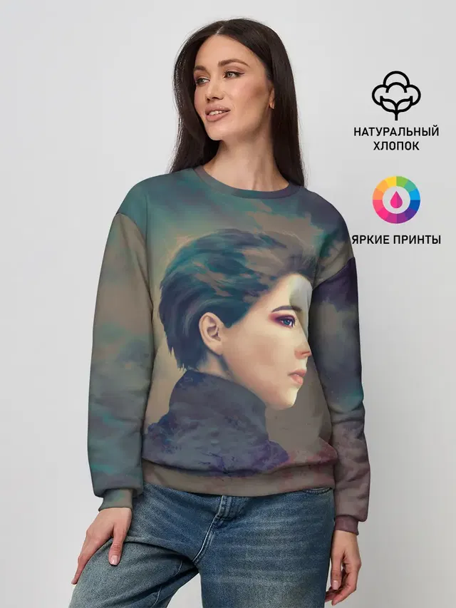 Женский свитшот