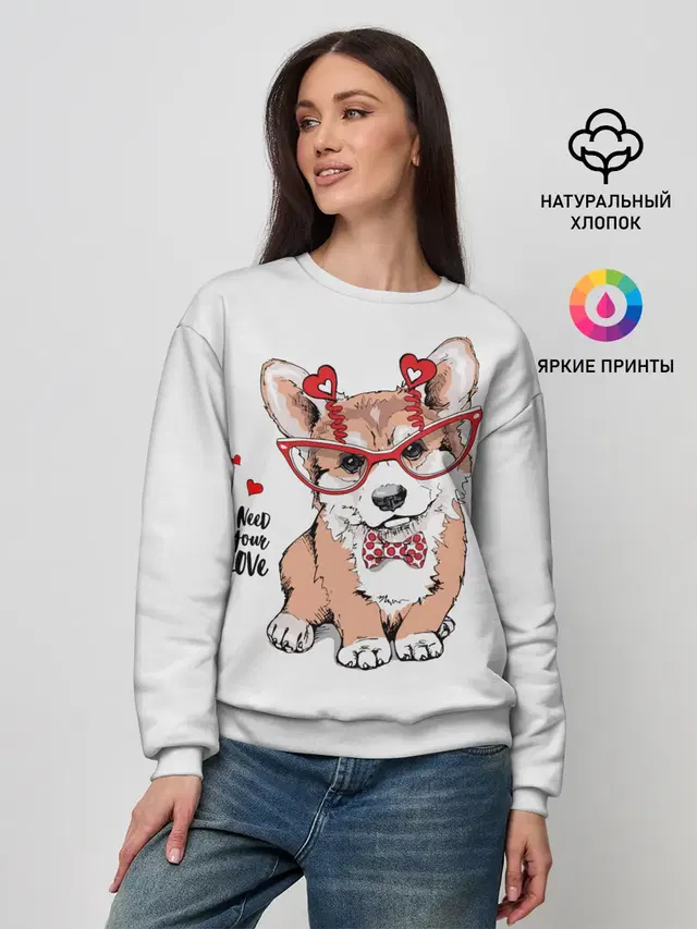 Женский свитшот