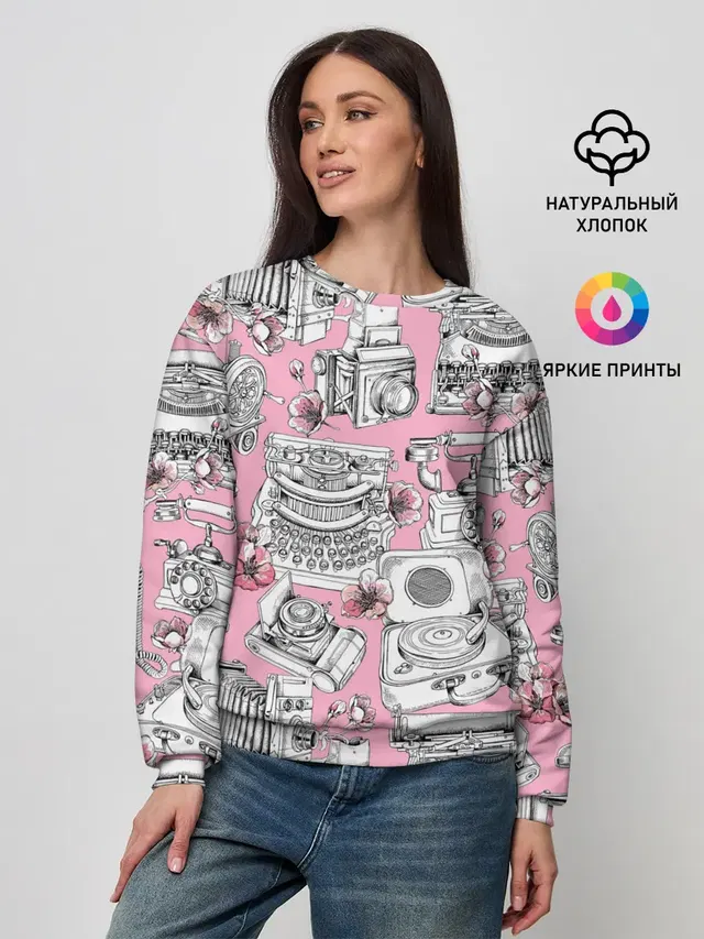 Женский свитшот
