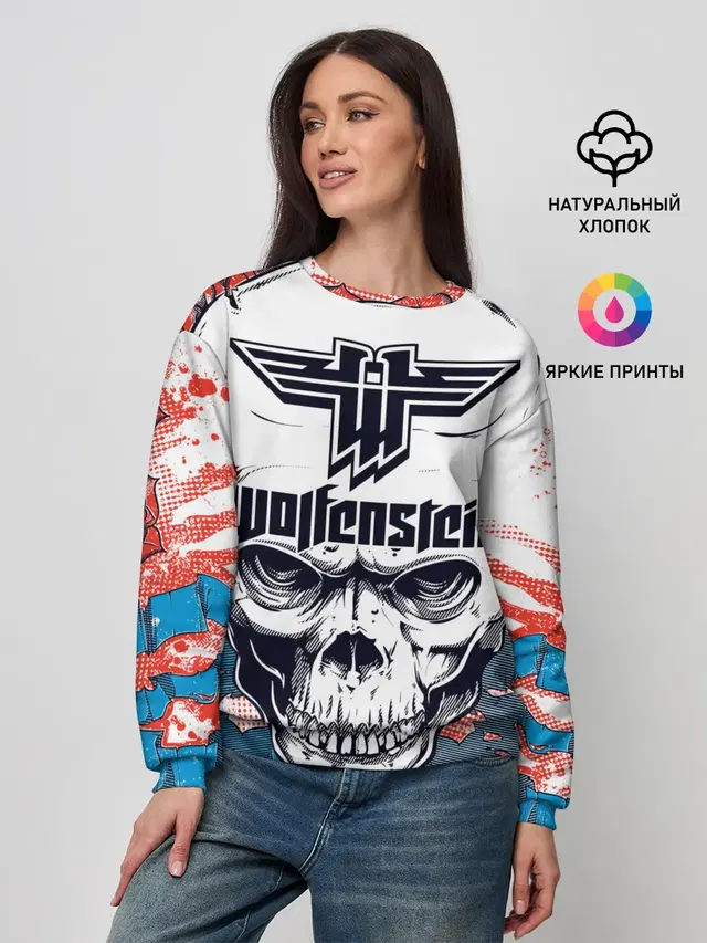 Женский свитшот