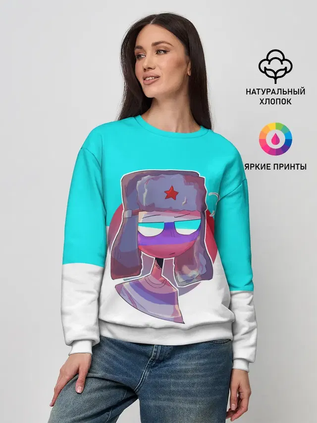 Женский свитшот