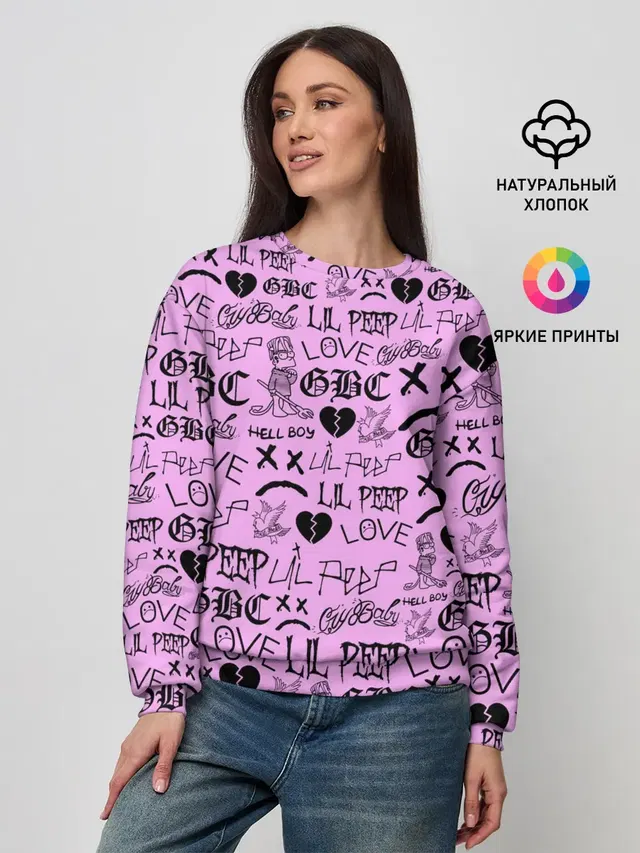 LIL PEEP LOGOBOMBING