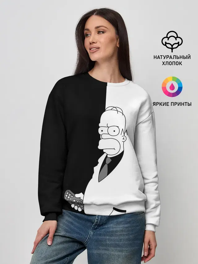Женский свитшот