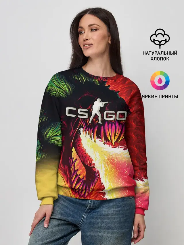Женский свитшот