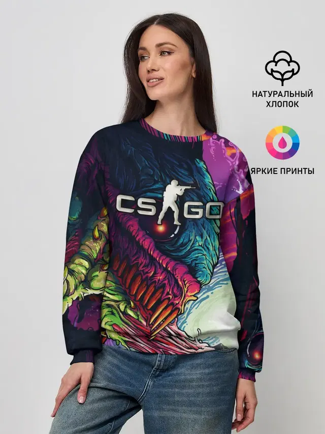 Женский свитшот