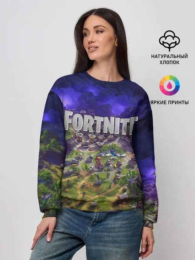 Женский свитшот