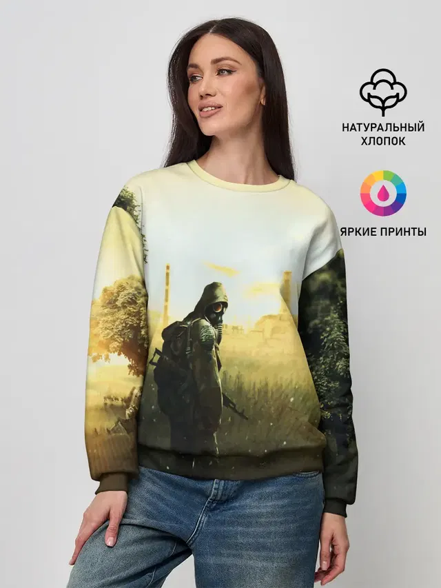 Женский свитшот