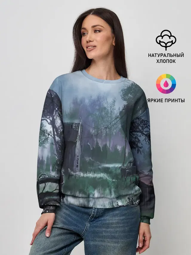 Женский свитшот