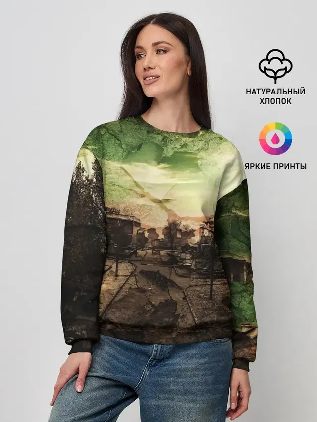 Женский свитшот