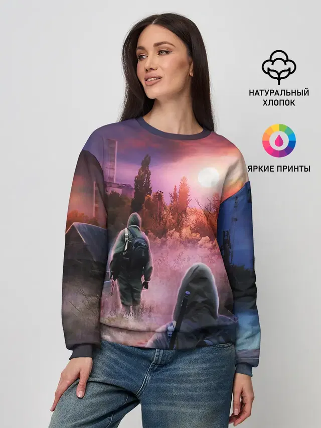 Женский свитшот