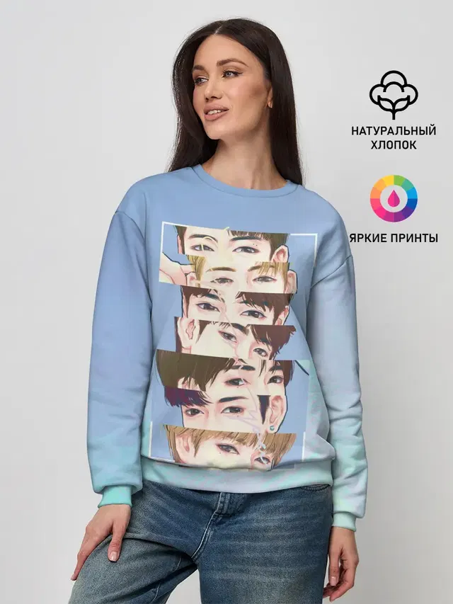 Женский свитшот