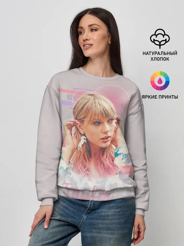 Женский свитшот с принтом «Taylor Swift»