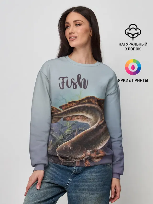 Женский свитшот