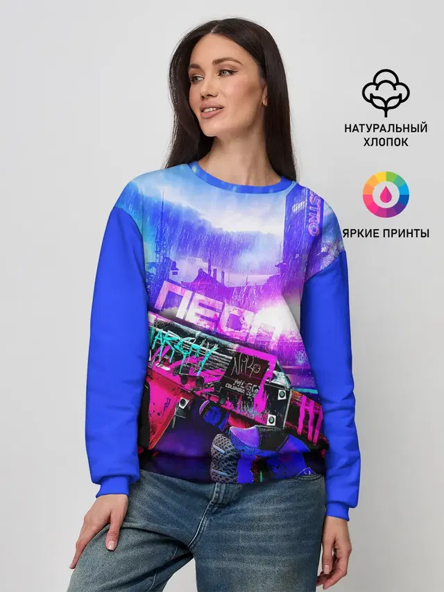 Женский свитшот