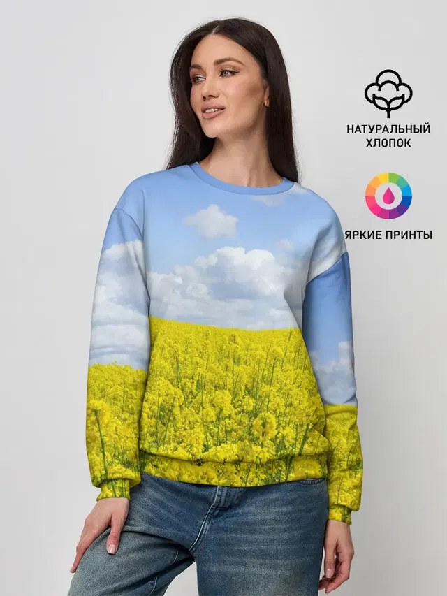 Женский свитшот