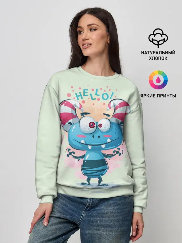 Женский свитшот