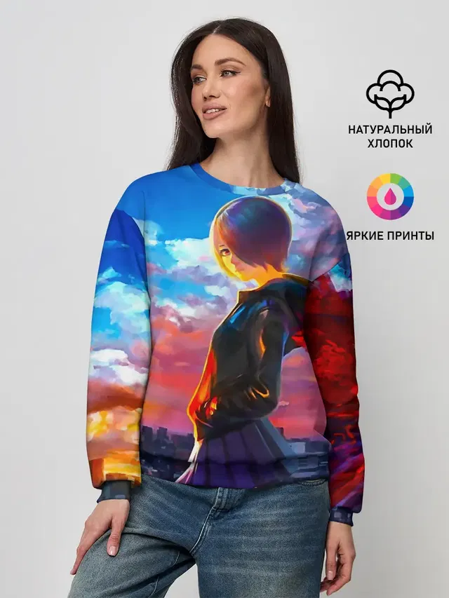 Женский свитшот