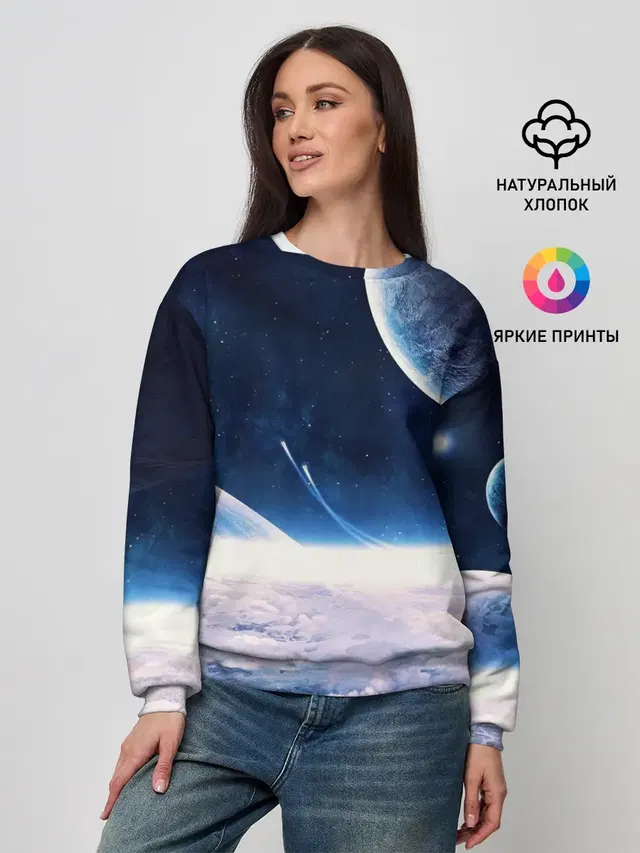 Женский свитшот